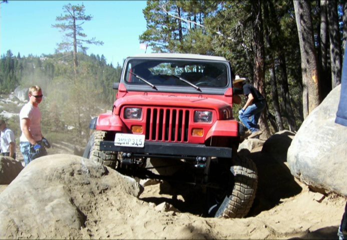 Craig on the Rubicon Trail