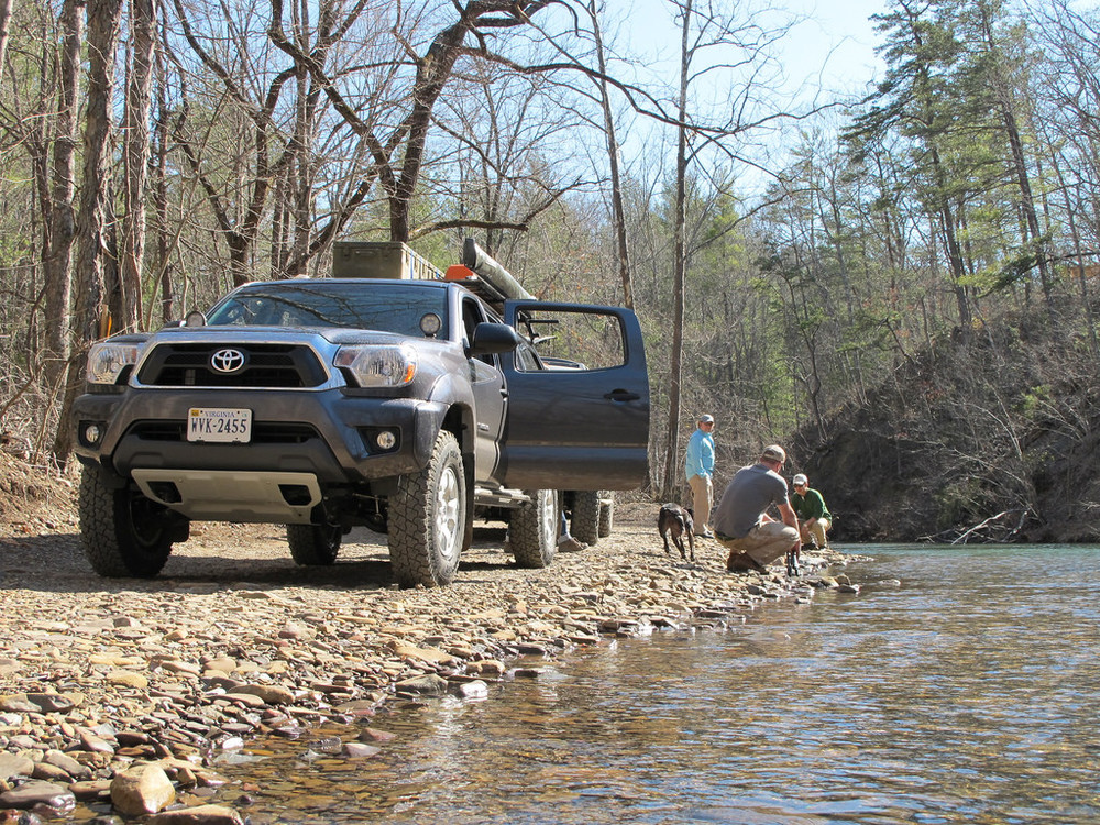 Mountain State Overland on the river