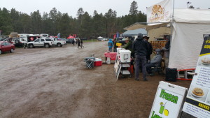 Display area on Friday 2015 Overland Expo